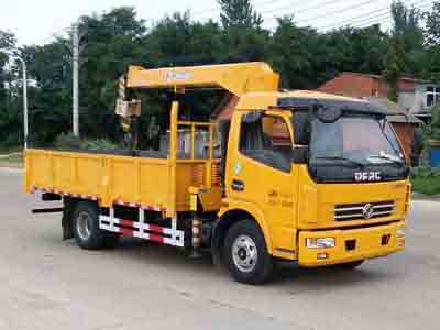 程力威牌CLW5110JSQE5型隨車起重運輸車